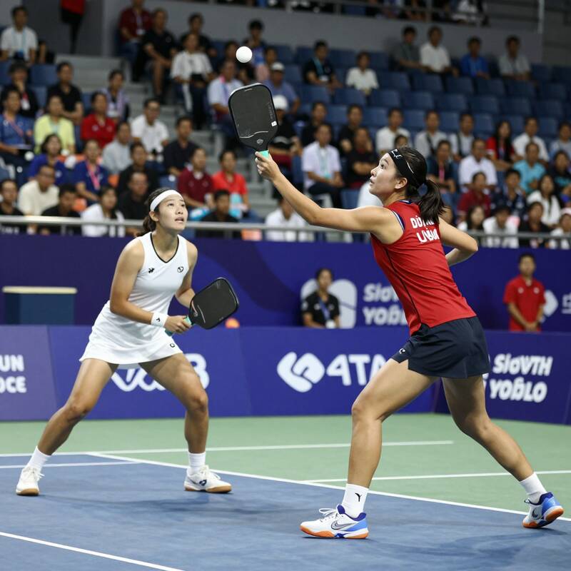 Diệp Hà và Na Ny làm nên chuyện: HCV U18 đôi nữ pickleball cho Nghệ An tại Đà Nẵng - 3100